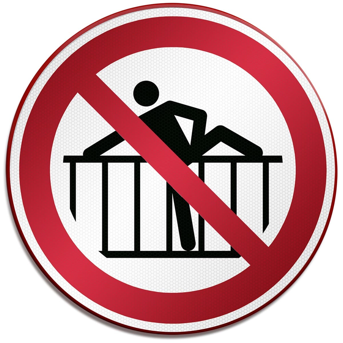 BRADY - Segnaletica di sicurezza ISO - Vietato oltrepassare la barriera