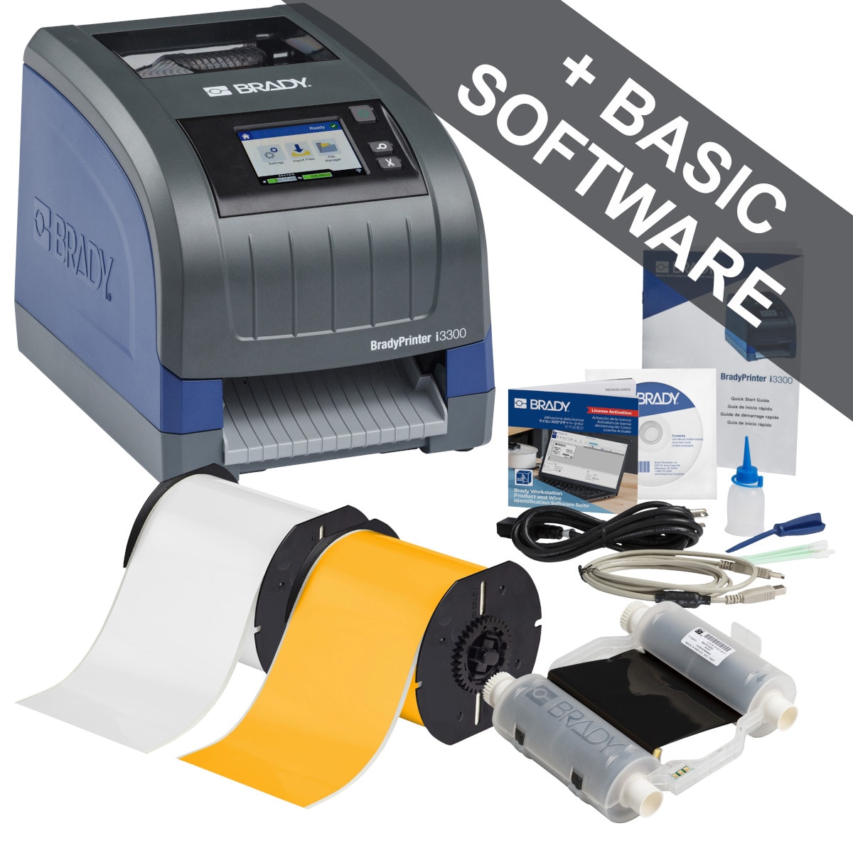 BRADY - Starter pack segnaletica di sicurezza per i3300 - Unione europea