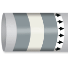 BRADY - Marcatubo IMO ISO 14726 - Non Flammable Gases: Breathing Air