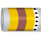 BRADY - Marcatubo IMO ISO 14726 - Steam: Liquid Gas 310508