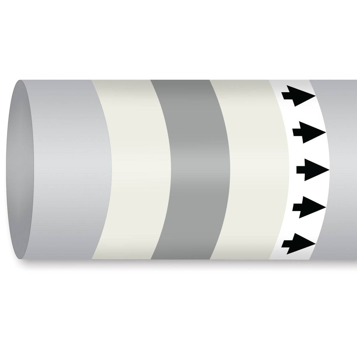 BRADY - MPM-AIRINVENT-200MMX30M-WT/SV/WT-ROLL 310560