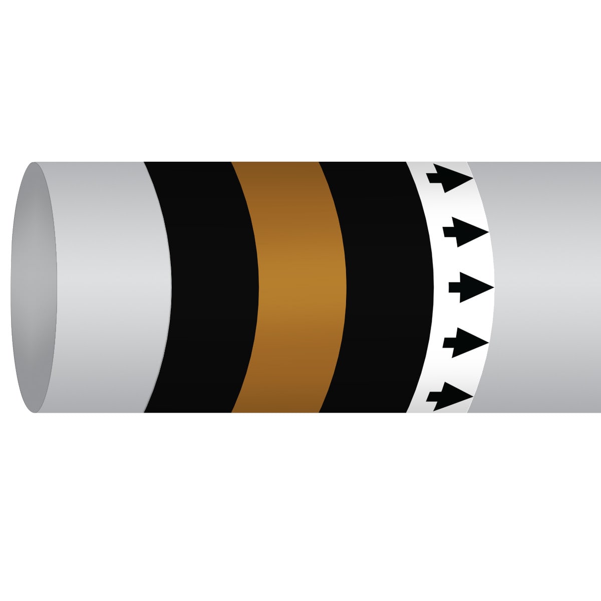 BRADY - Marcatubo IMO ISO 14726 - Waste Media: Waste Oil