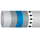 BRADY - Marcatubo IMO ISO 14726 - Non Flammable Gases: Oxygen