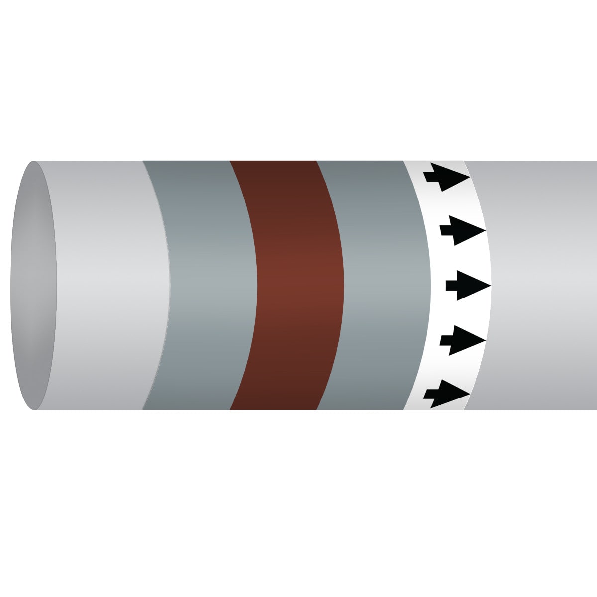 BRADY - Marcatubo IMO ISO 14726 - Non Flammable Gases: Refrigerant