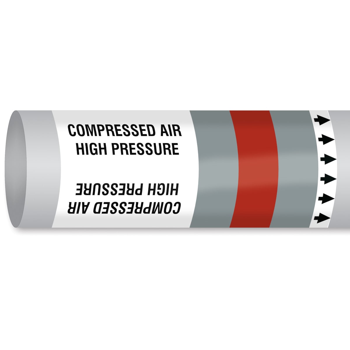 BRADY - Marcatubo IMO ISO 14726 - Non Flammable Gases: Compressed Air - High Pressure 310666