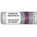 BRADY - Marcatubo IMO ISO 14726 - Non Flammable Gases: Control Air - Regulating Air