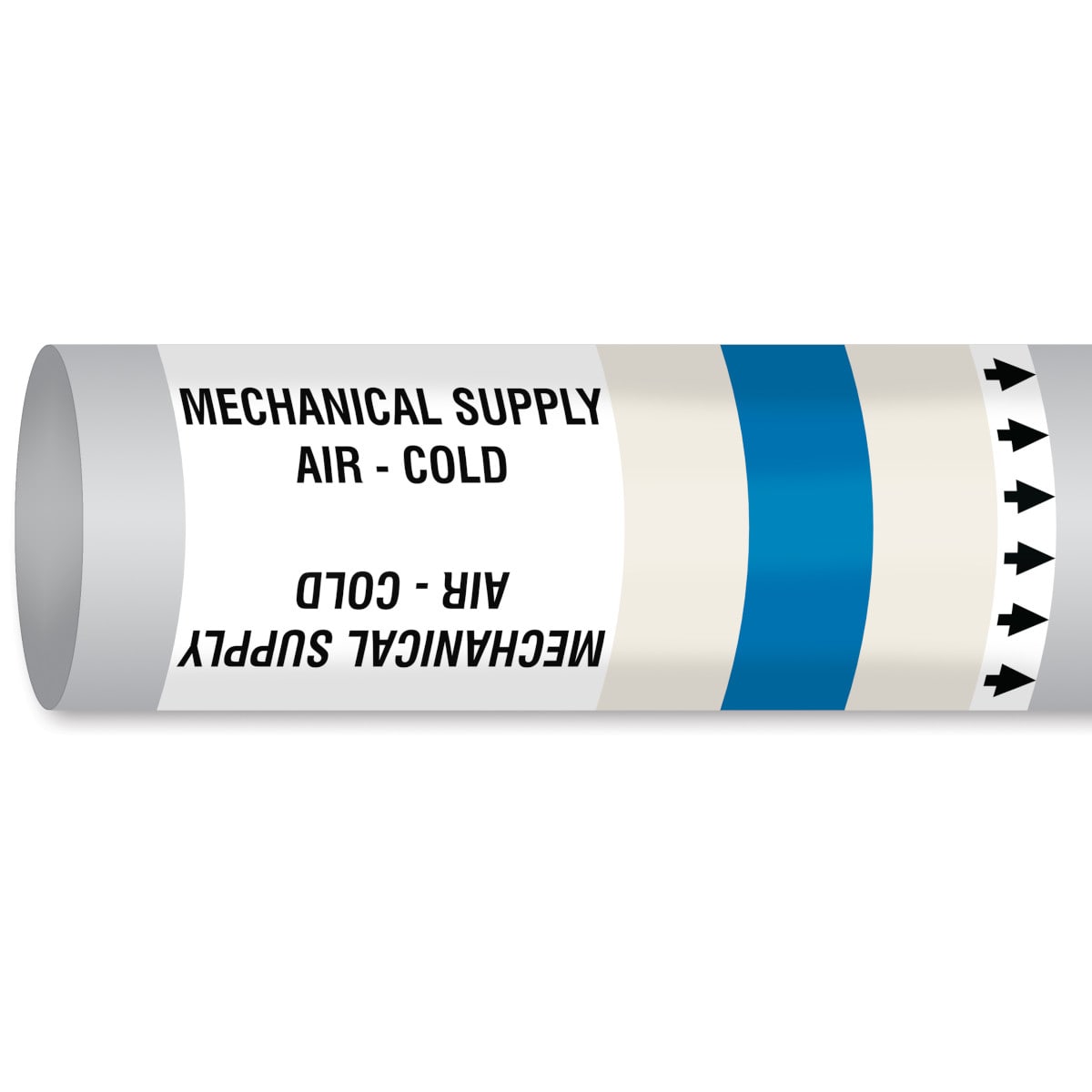 BRADY - MPM-AIRINVENT-600MMX30M-WT/BL/WT-ROLL