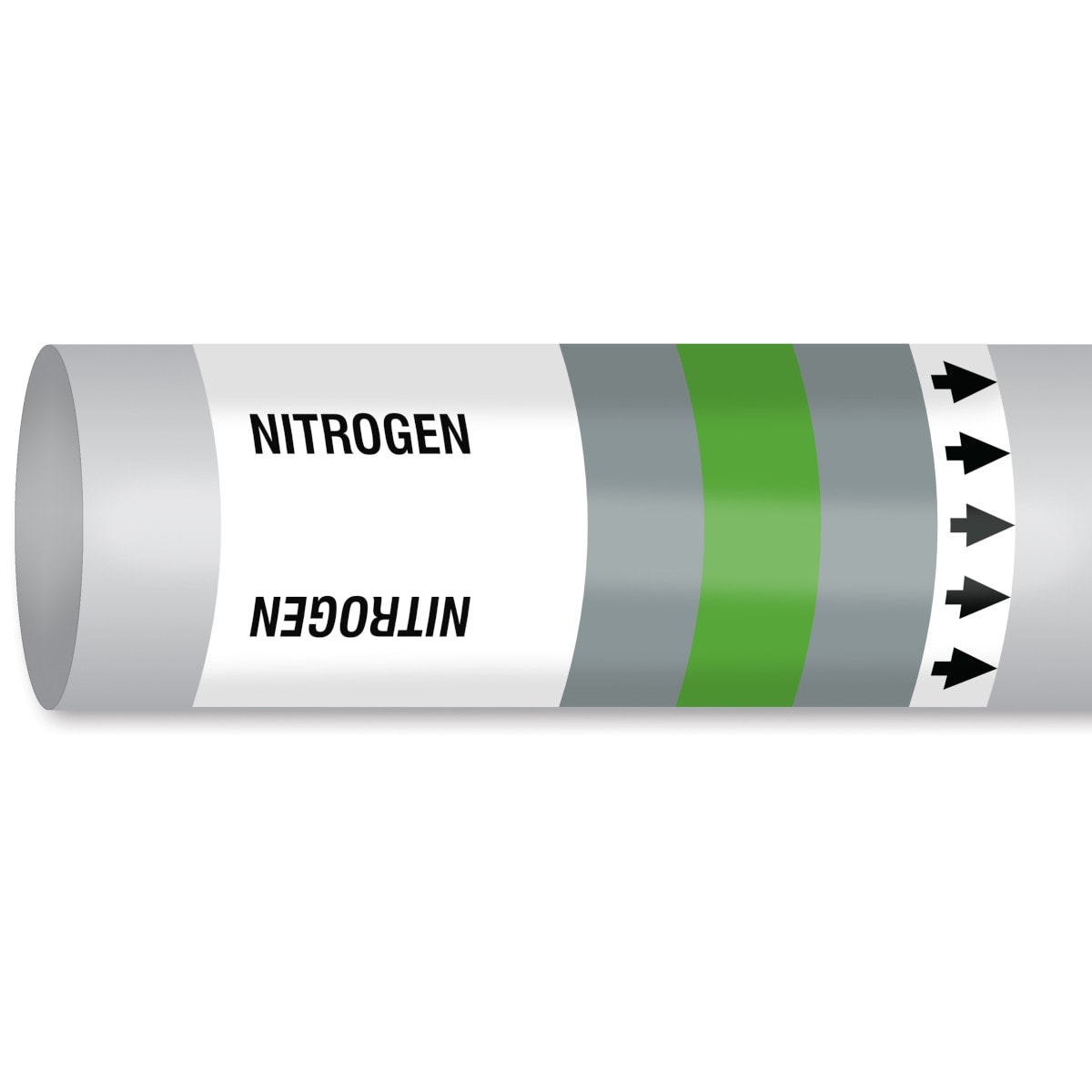 BRADY - Marcatubo IMO ISO 14726 - Non Flammable Gases: Nitrogen 310726