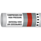 BRADY - Marcatubo IMO ISO 14726 - Non Flammable Gases: Compressed Air - High Pressure