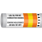 BRADY - MPM-OILNONFUEL-400MMX30M-OR/YL/OR-ROLL