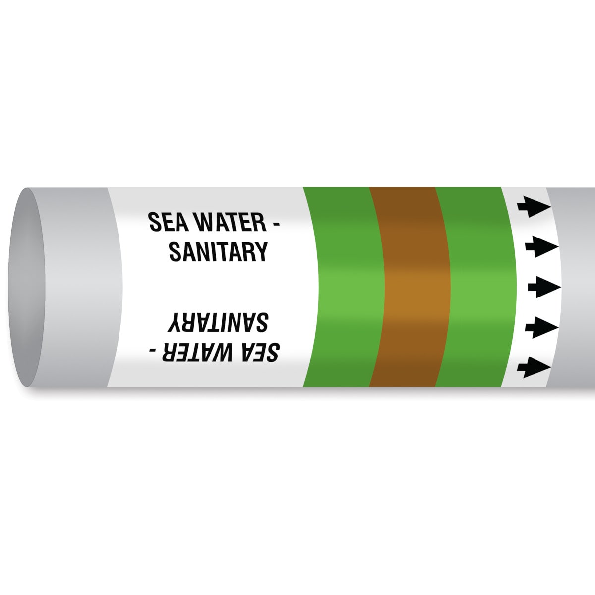 BRADY - Marcatubo IMO ISO 14726 - Sea Water: Sea Water - Sanitary