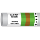 BRADY - Marcatubo IMO ISO 14726 - Sea Water: Sea Water - Sanitary