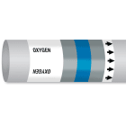BRADY - Marcatubo IMO ISO 14726 - Non Flammable Gases: Oxygen