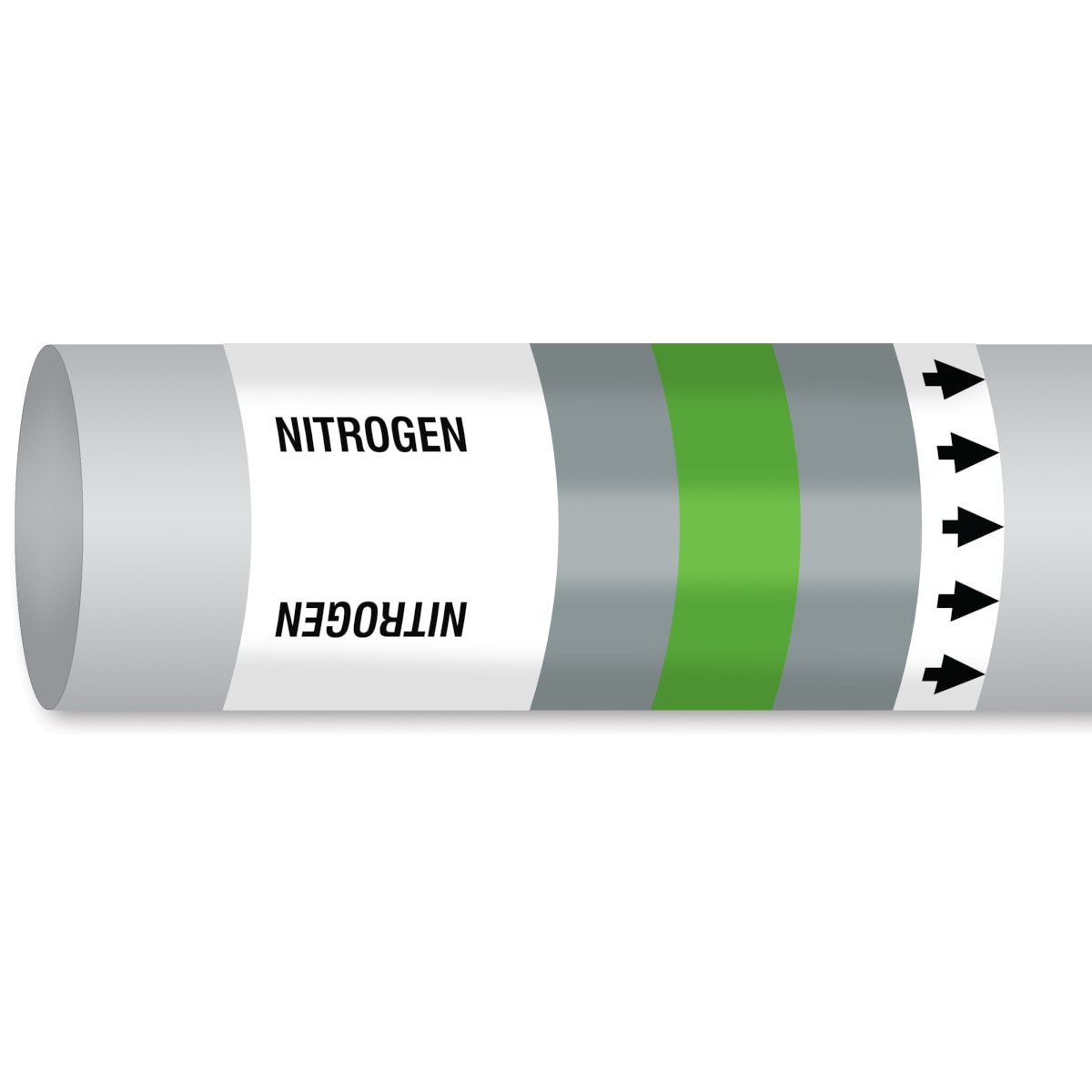 BRADY - Marcatubo IMO ISO 14726 - Non Flammable Gases: Nitrogen