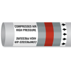 BRADY - Marcatubo IMO ISO 14726 - Non Flammable Gases: Compressed Air - High Pressure