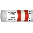 BRADY - Marcatubo IMO ISO 14726 - Steam: Fire Fighting Powder