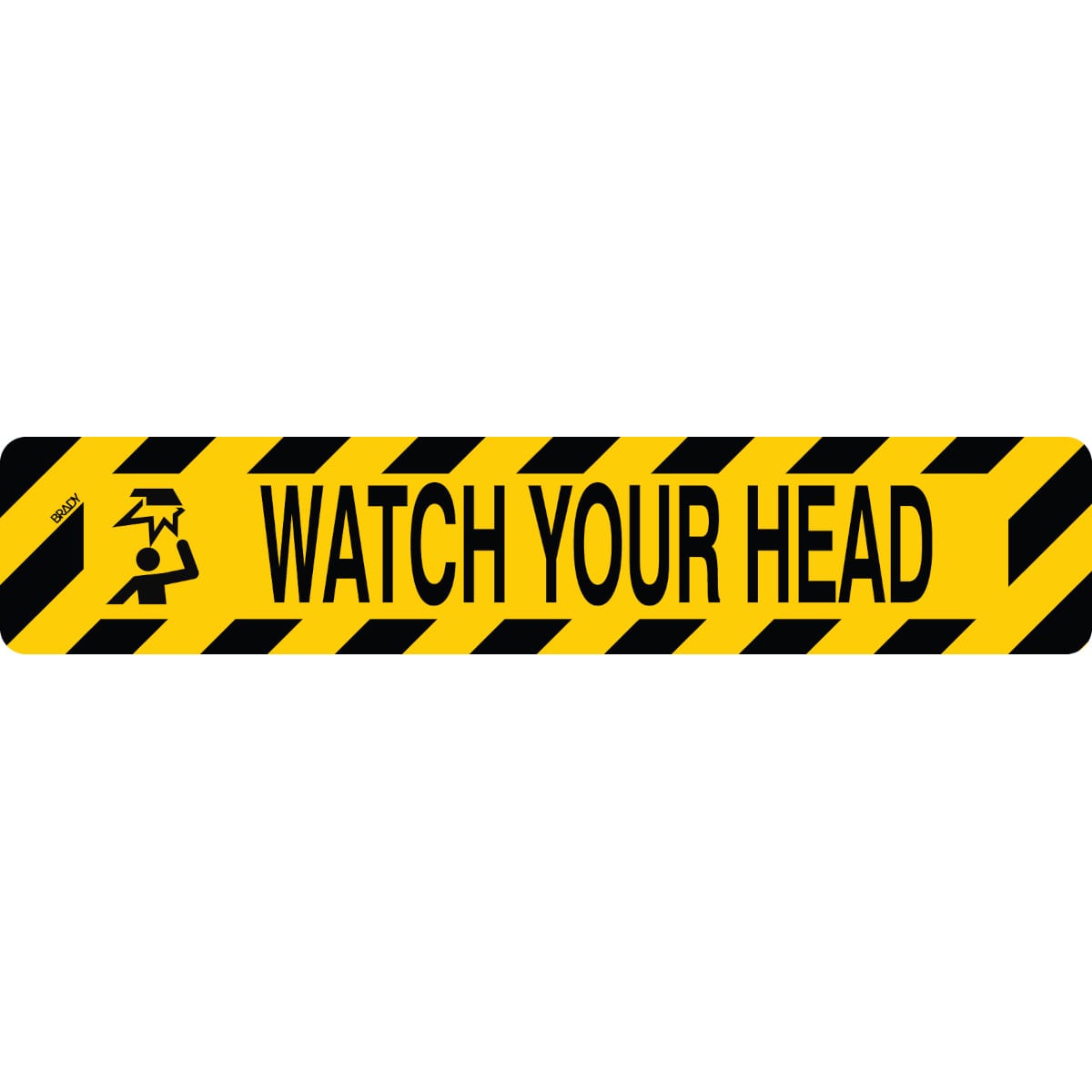 BRADY - Segnaletica di sicurezza a pavimento - ATTENZIONE 311247