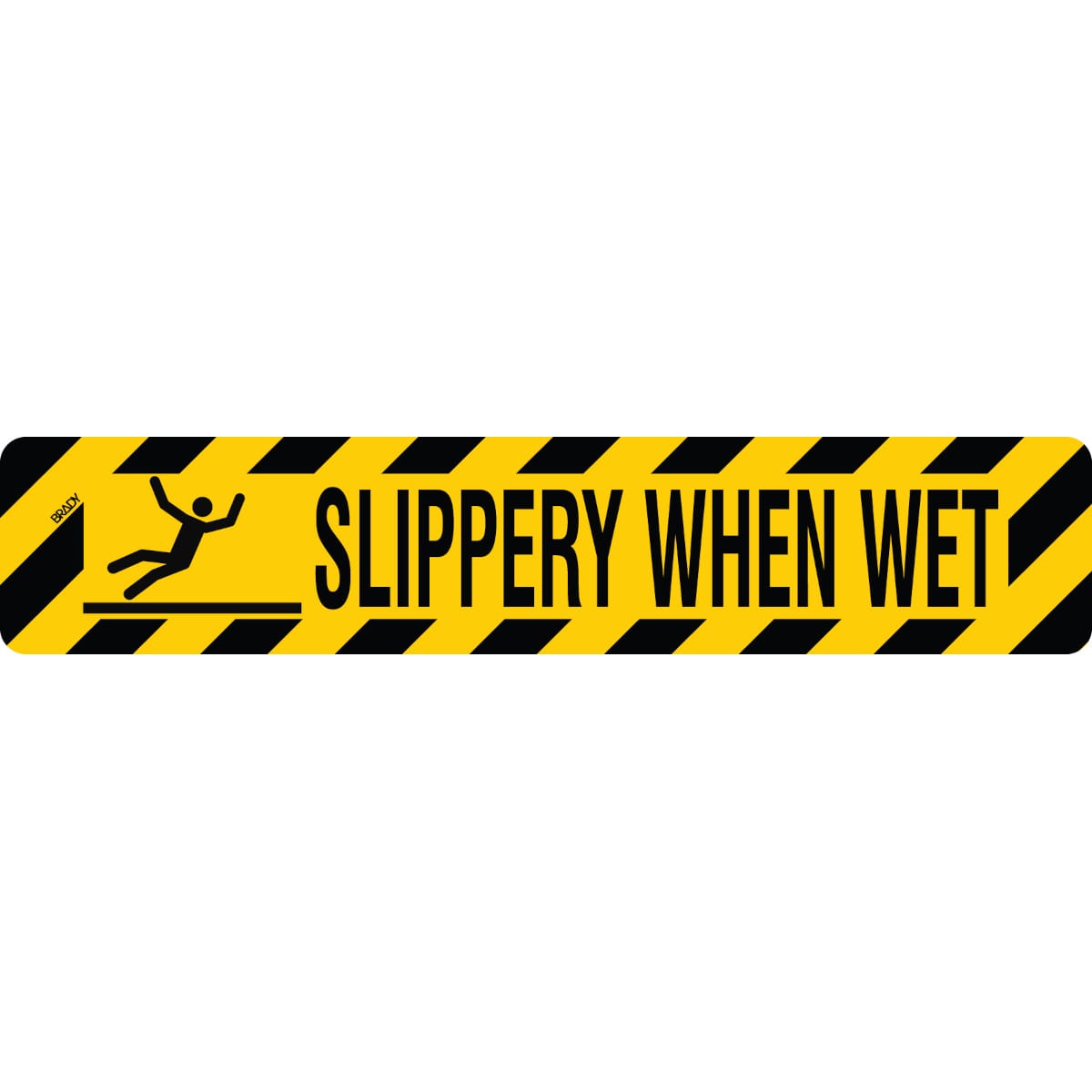 BRADY - Segnaletica di sicurezza a pavimento - ATTENZIONE 311255