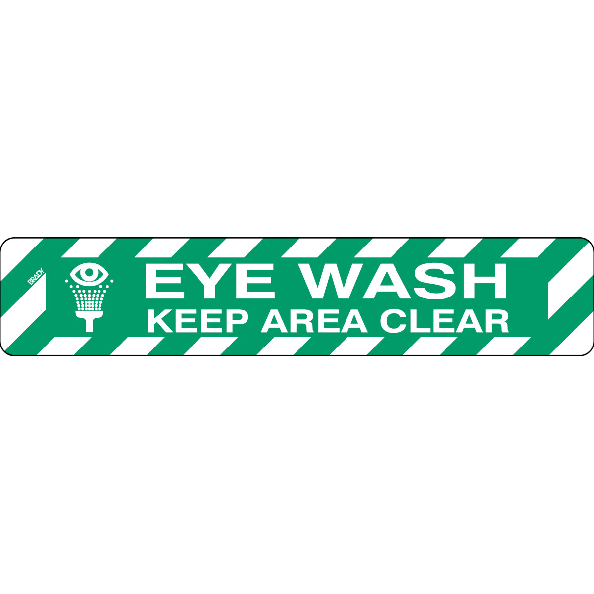 BRADY - Segnaletica di sicurezza a pavimento - TENERE L’AREA SGOMBRA 311271