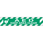 BRADY - Segnaletica di sicurezza a pavimento - TENERE L’AREA SGOMBRA 311279