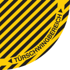 BRADY - Segnaletica di sicurezza a pavimento - RAGGIO DI APERTURA PORTA 311297