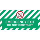 BRADY - Segnaletica di sicurezza a pavimento - TENERE L’AREA SGOMBRA 311299