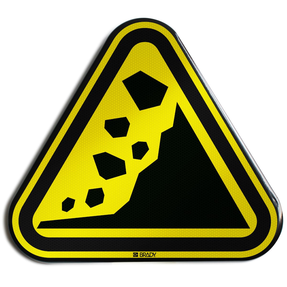 BRADY - Segnaletica di sicurezza ISO - Attenzione; Zona di frane e smottamenti 311471