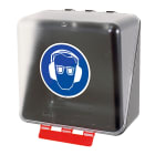BRADY - Dispenser per protezioni per le orecchie e protezioni per gli occhi