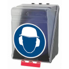 BRADY - Dispenser per caschi di protezione e protezioni per le orecchie