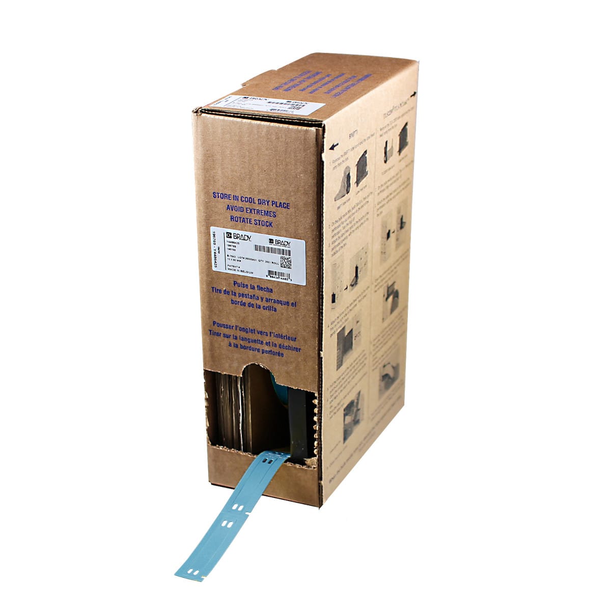 BRADY - Targhette per cavi senza liner B-7643, bulk, per M710