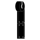 BRADY - Targhette per cavi B-7643 senza liner per M611 e M610