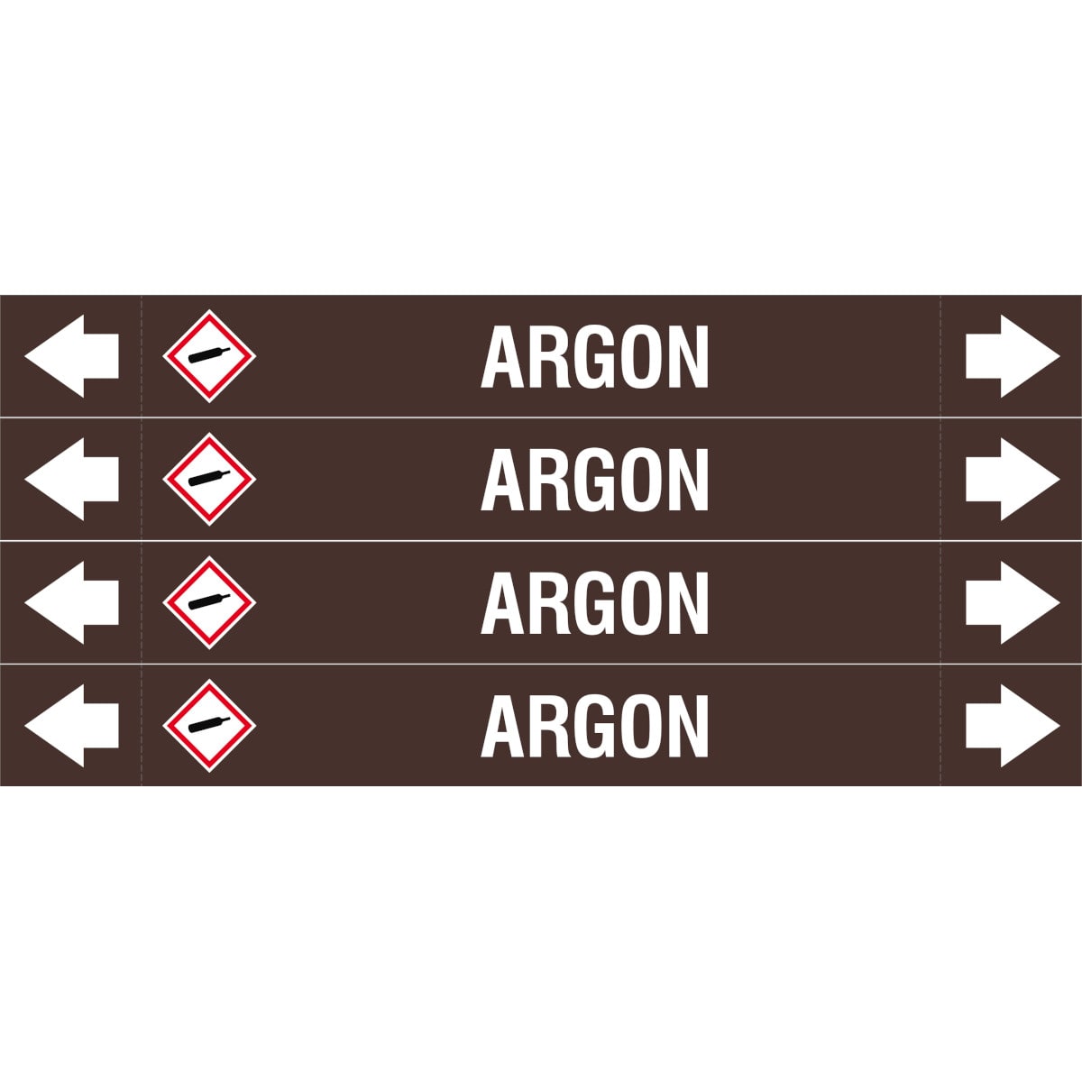 BRADY - ASME - Marcatubi - Argon