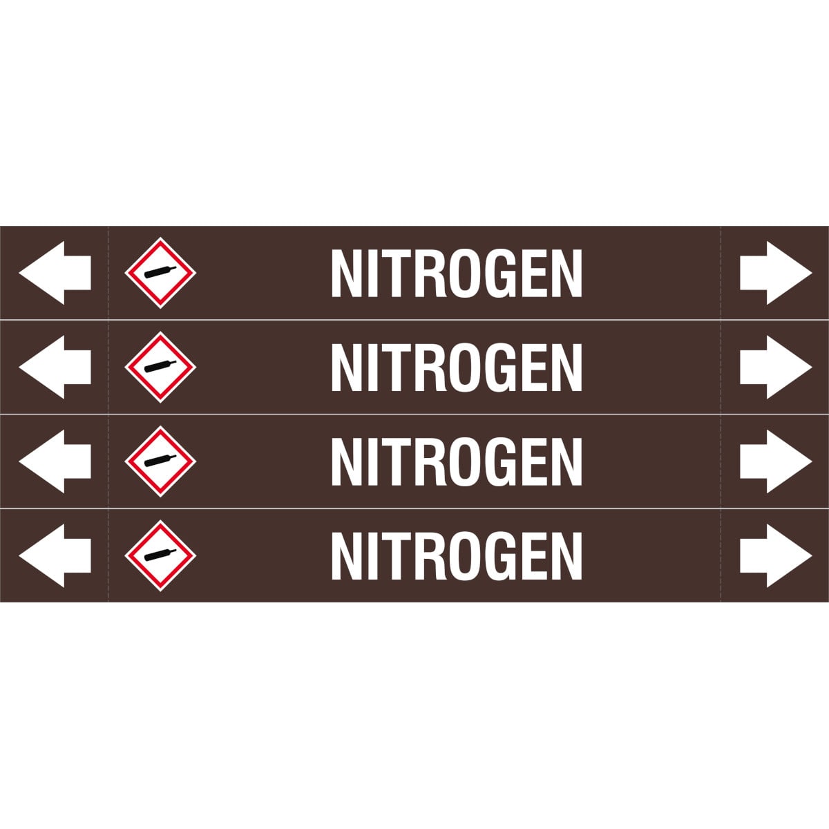 BRADY - ASME - Marcatubi - Nitrogen