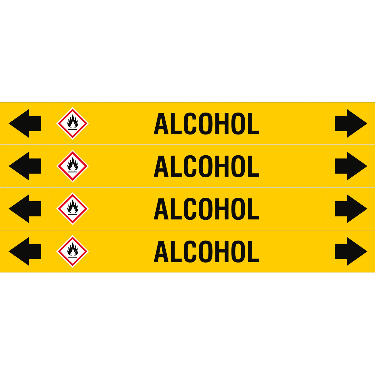 BRADY - ASME - Marcatubi - Alcohol