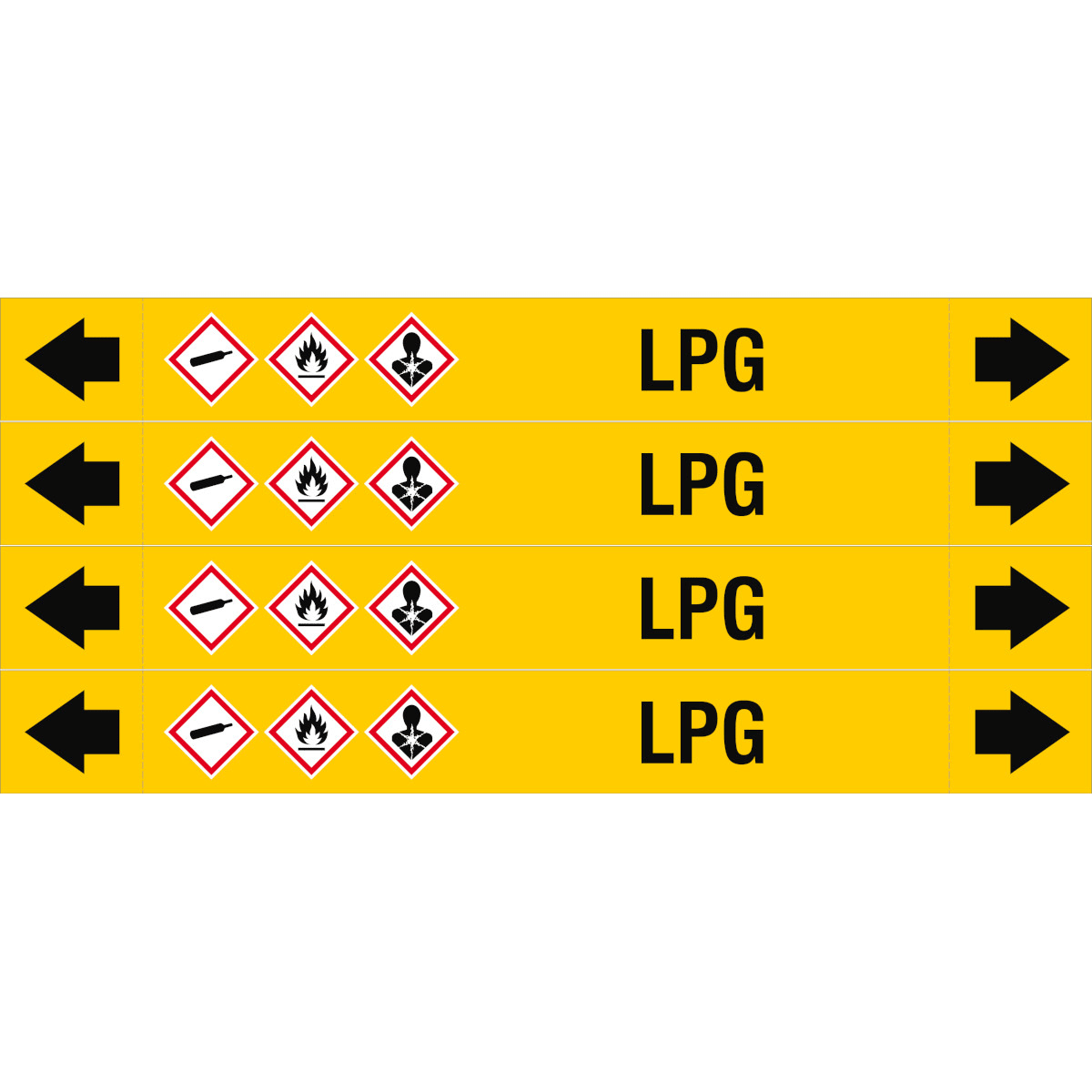 BRADY - ASME - Marcatubi - LPG 312791