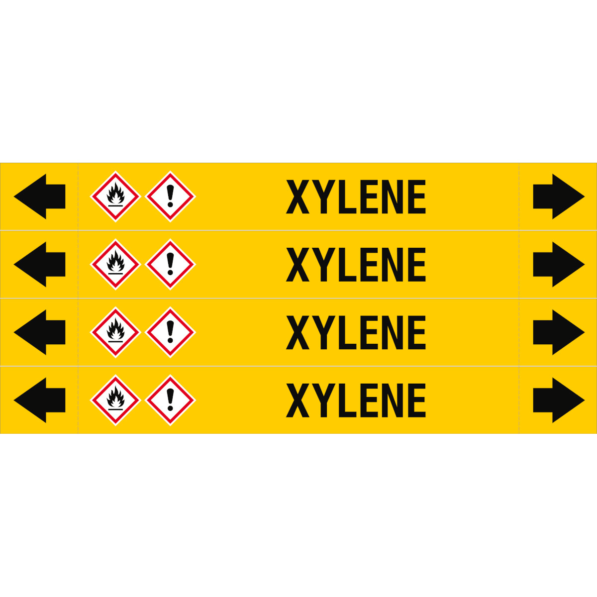 BRADY - ASME - Marcatubi - Xylene
