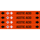 BRADY - ASME - Marcatubi - Acetic Acid