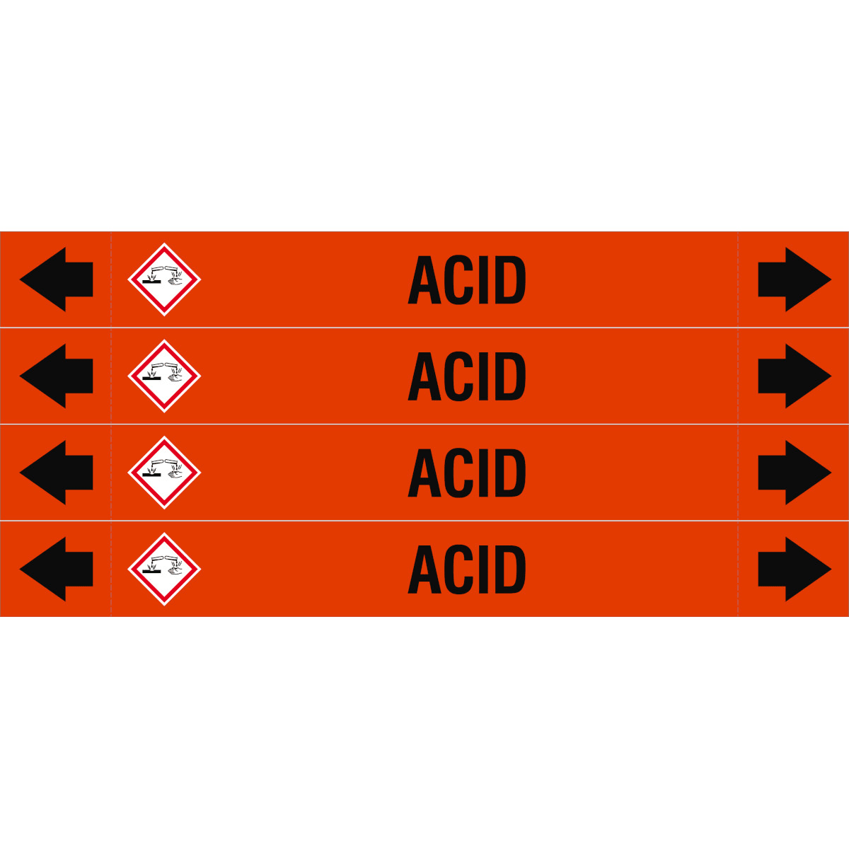 BRADY - ASME - Marcatubi - Acid