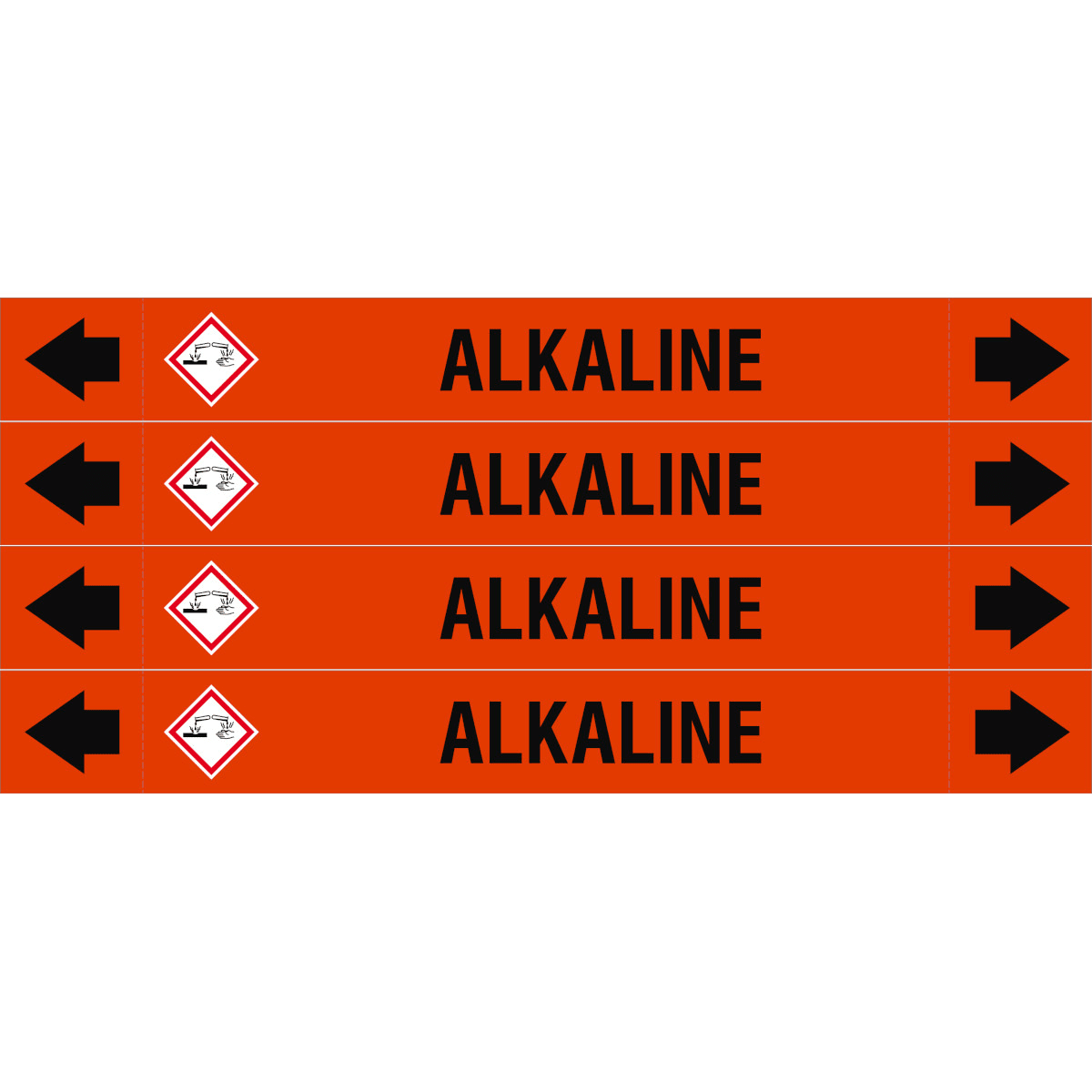 BRADY - ASME - Marcatubi - Alkaline