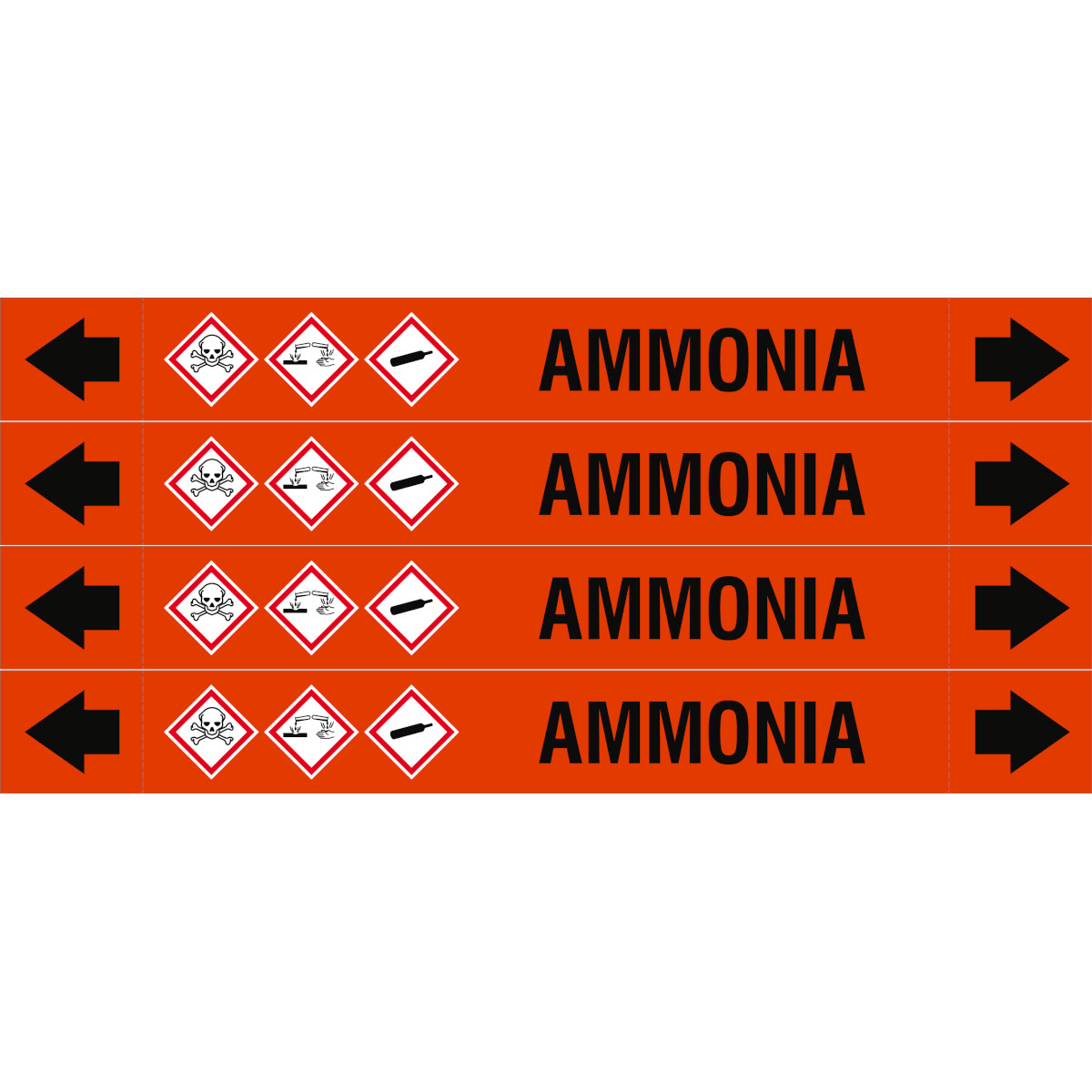 BRADY - ASME - Marcatubi - Ammonia