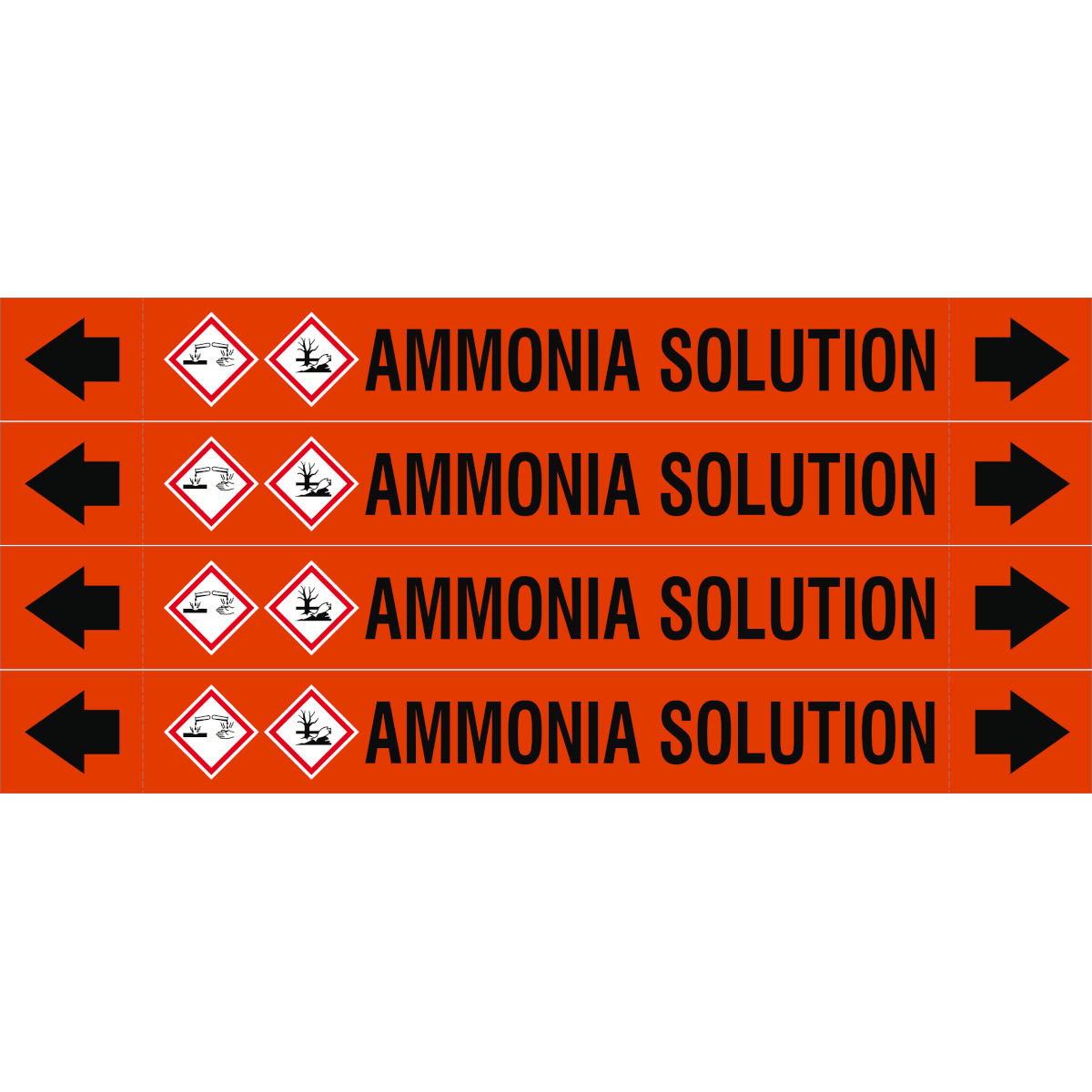 BRADY - ASME - Marcatubi - Ammonia Solution