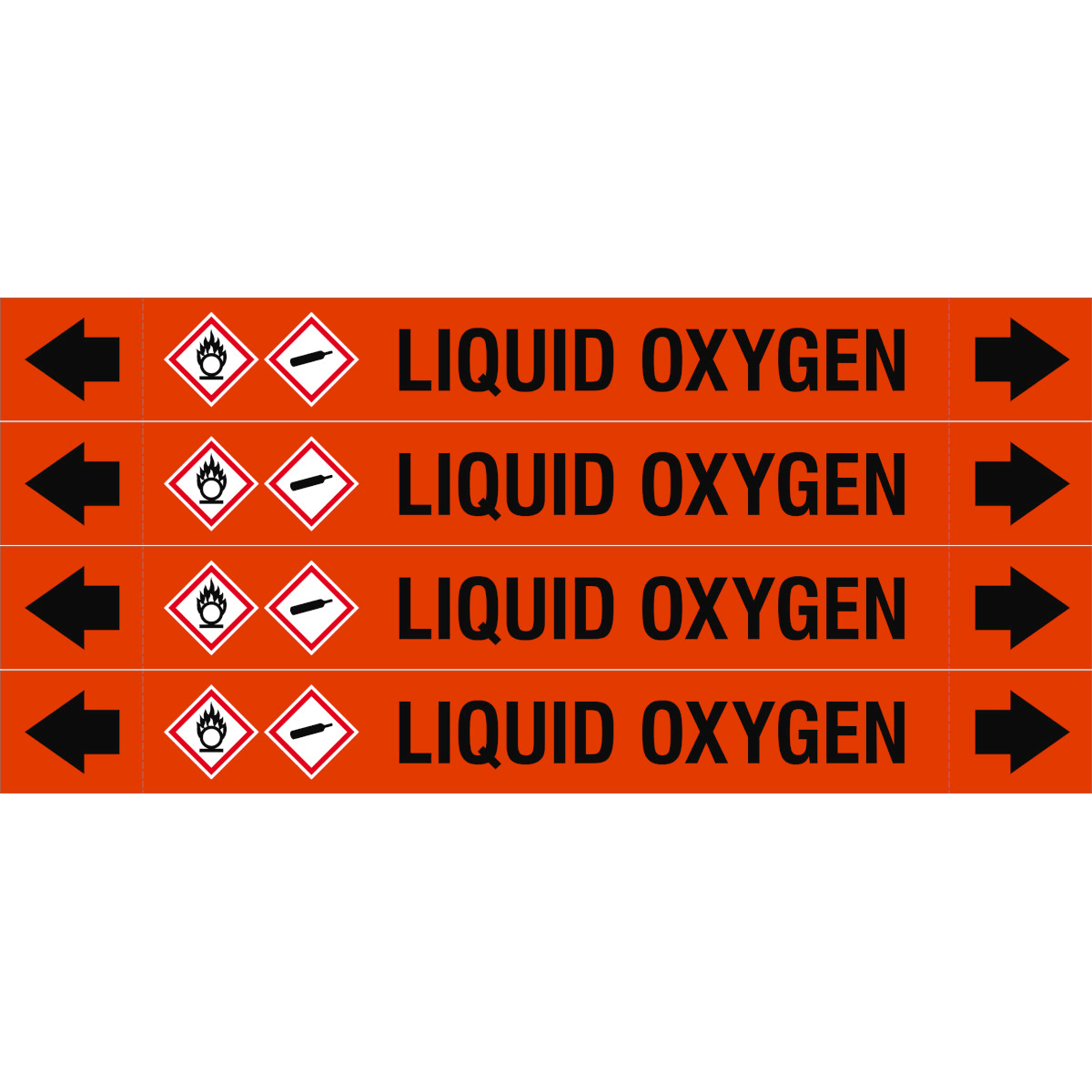BRADY - ASME - Marcatubi - Liquid Oxygen 312842