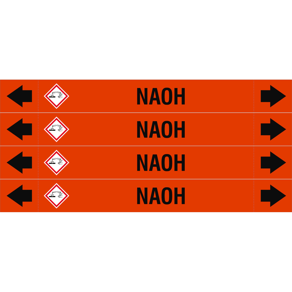 BRADY - ASME - Marcatubi - NAOH