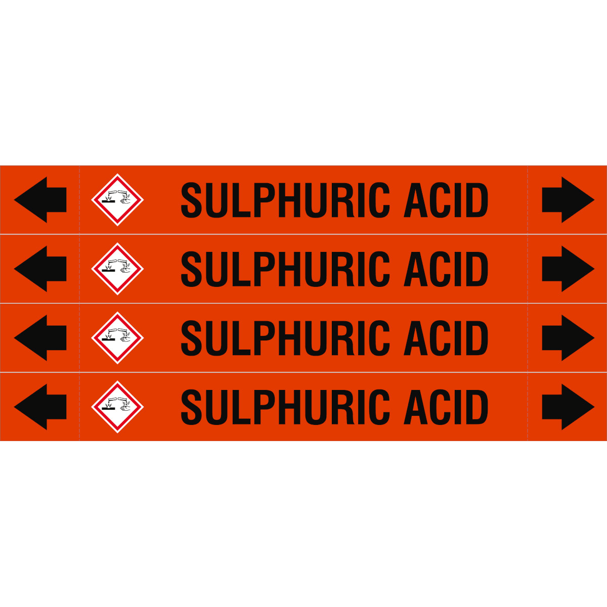BRADY - ASME - Marcatubi - Sulphuric Acid