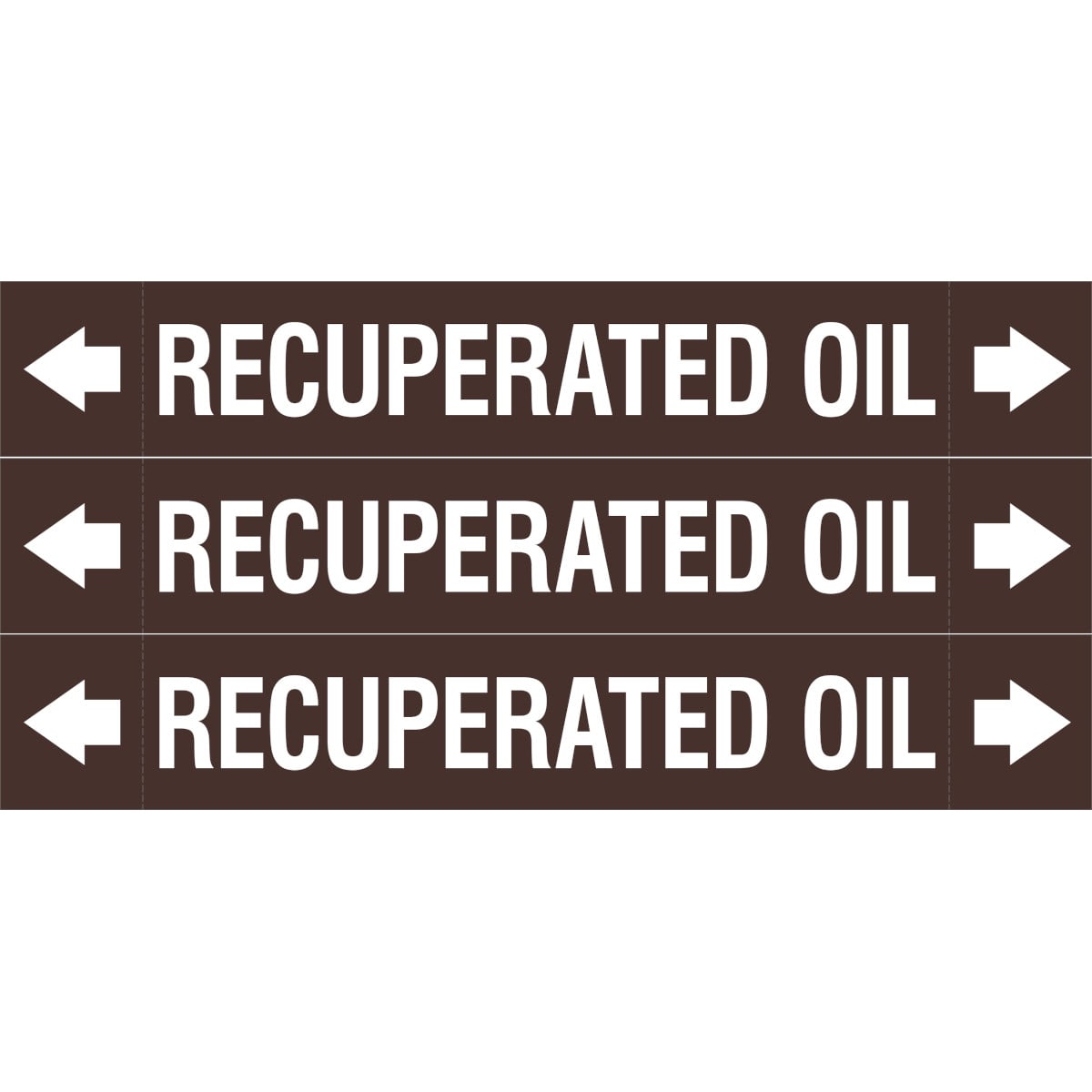BRADY - ASME - Marcatubi - Recuperated Oil 312865