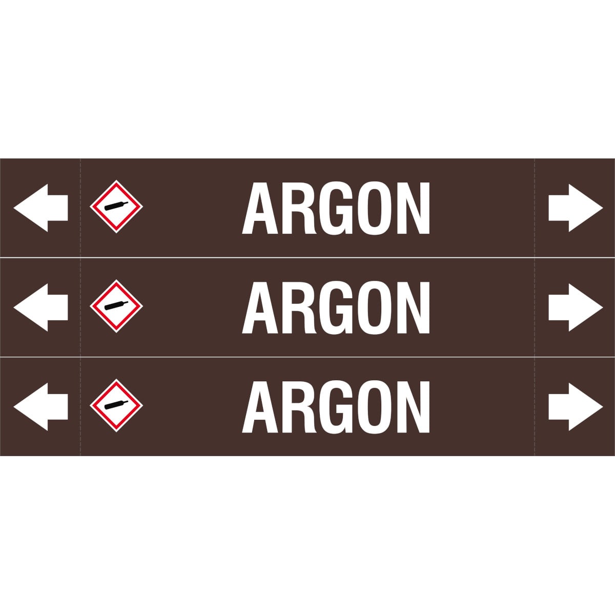 BRADY - ASME - Marcatubi - Argon