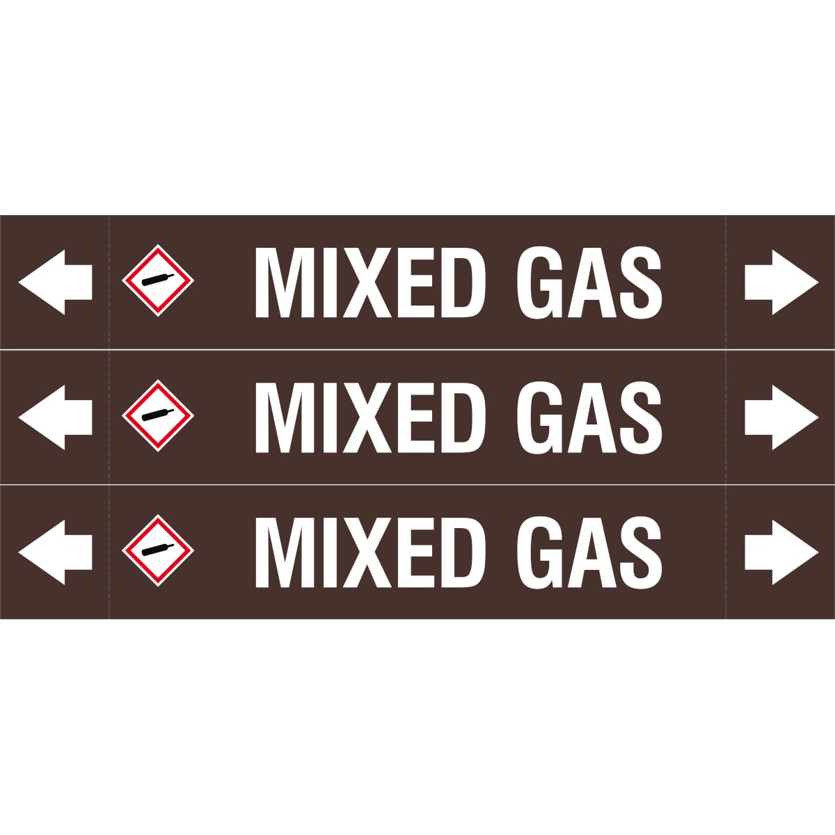 BRADY - ASME - Marcatubi - Mixed Gas