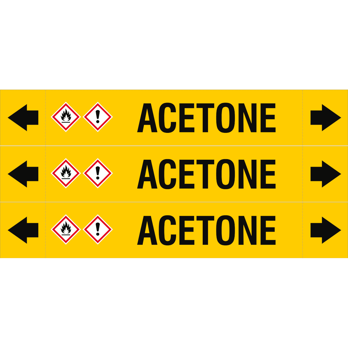 BRADY - ASME - Marcatubi - Acetone