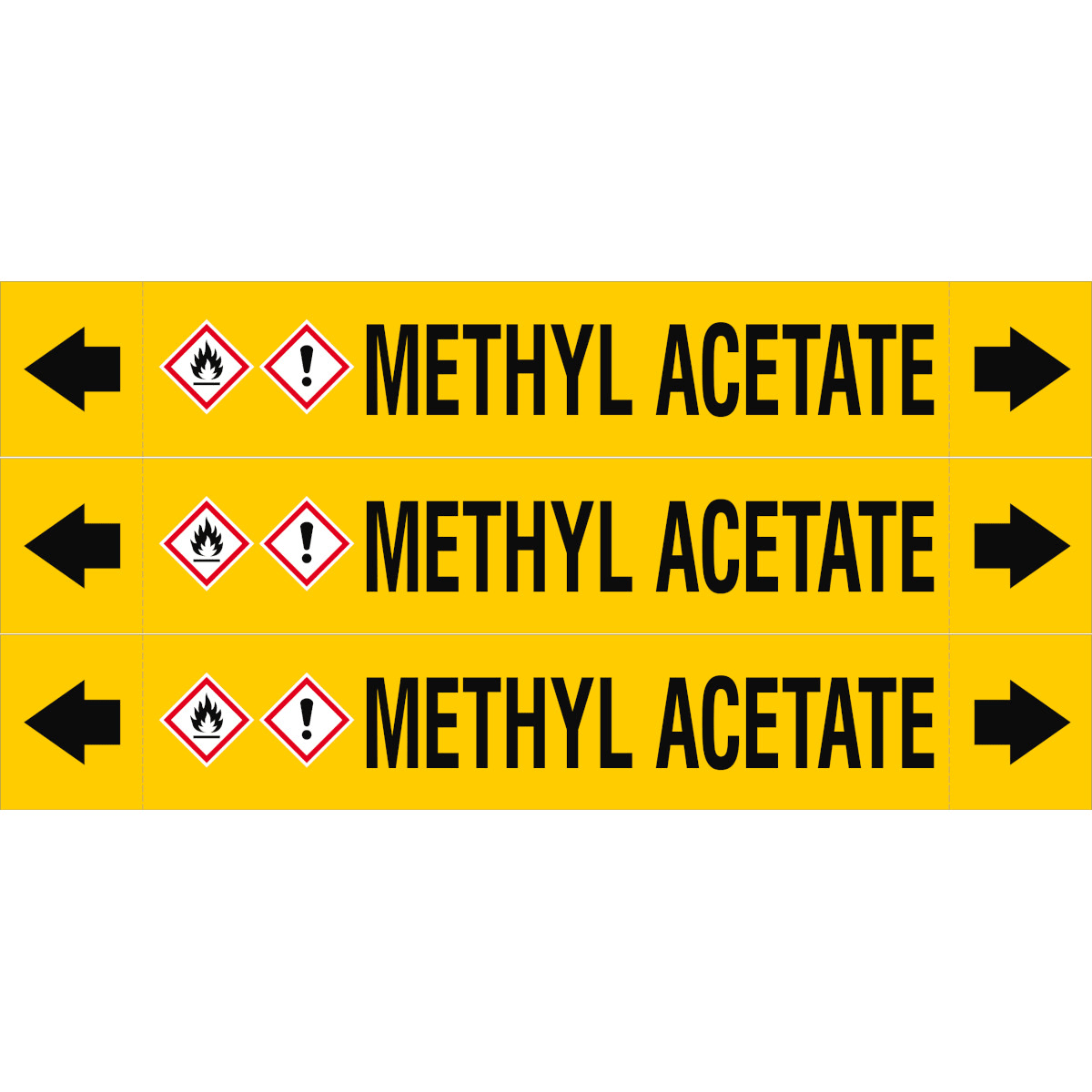 BRADY - ASME - Marcatubi - Methyl Acetate
