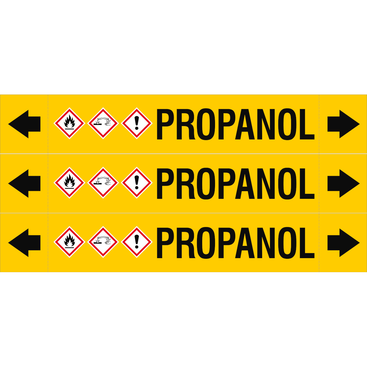 BRADY - ASME - Marcatubi - Propanol